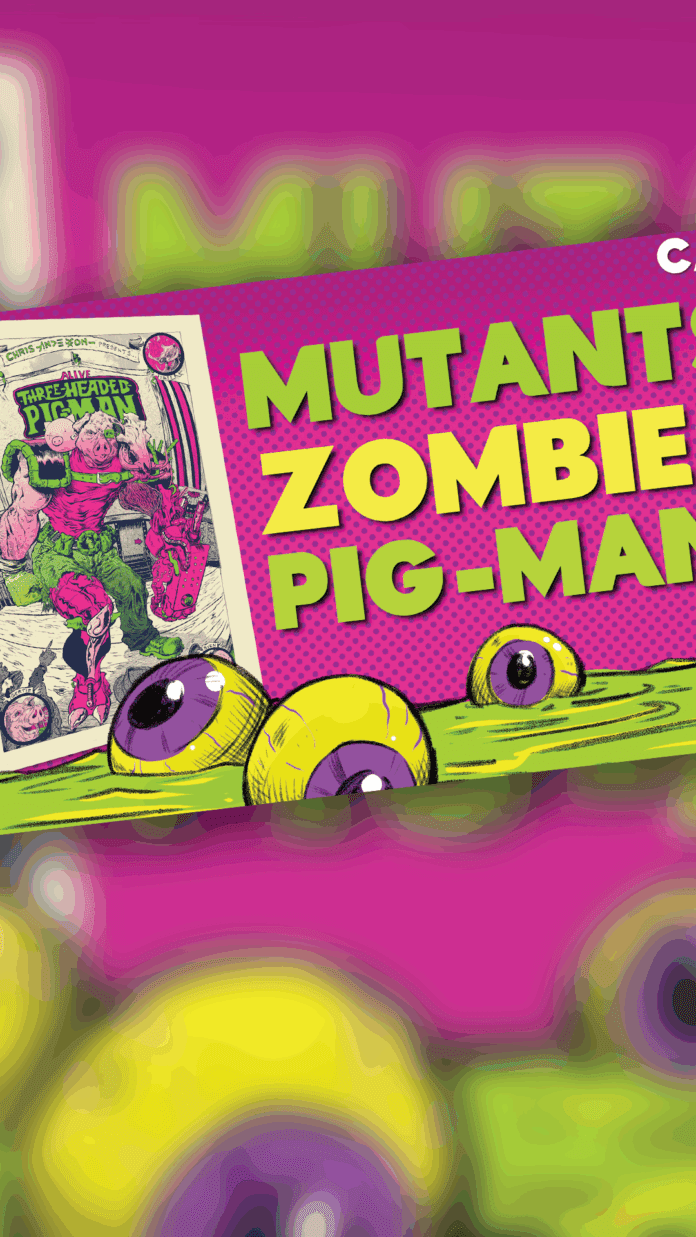 Reel Cover Image Pig man Mutants, Zombies, and Pig-Men with Chris Anderson