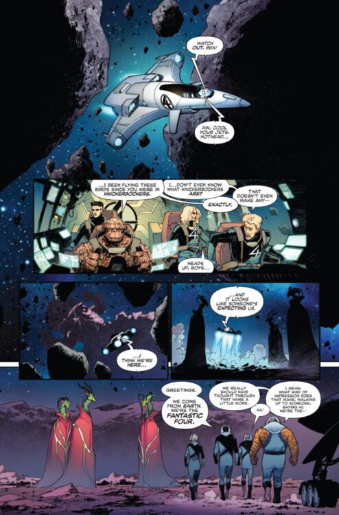 marvel comics exclusive preview death of the silver surfer fantastic four