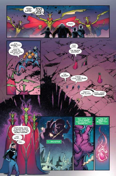 marvel comics exclusive preview death of the silver surfer fantastic four