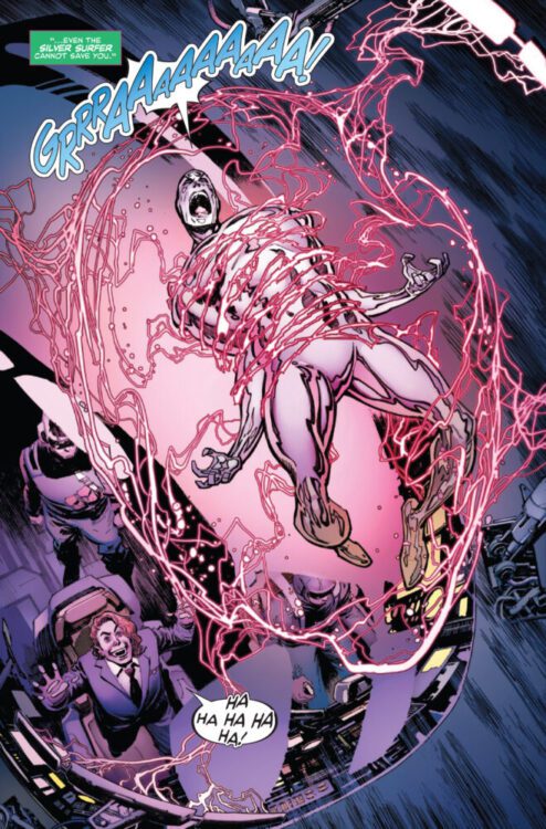 marvel comics exclusive preview death of the silver surfer fantastic four