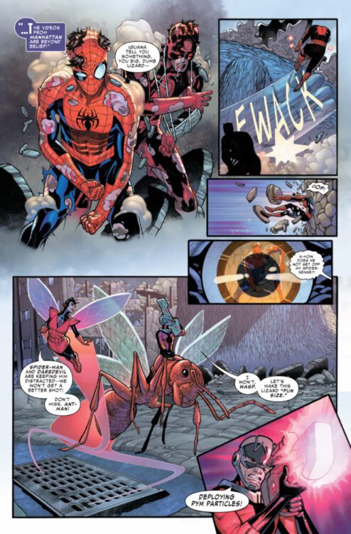 marvel comics exclusive preview godzilla destroys the marvel universe