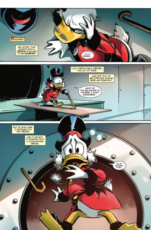 marvel comics exclusive preview uncle scrooge mcduck earth's mightiest duck disney