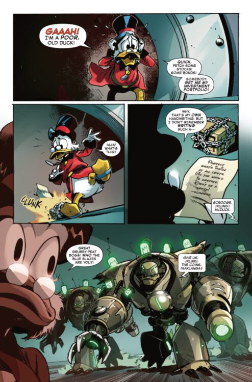 marvel comics exclusive preview uncle scrooge mcduck earth's mightiest duck disney