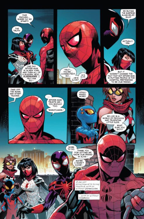 marvel comics exclusive preview amazing spider-man