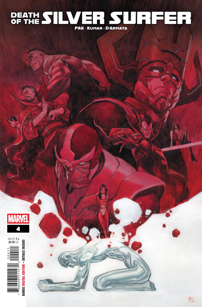 marvel comics exclusive preview death of the silver surfer fantastic four