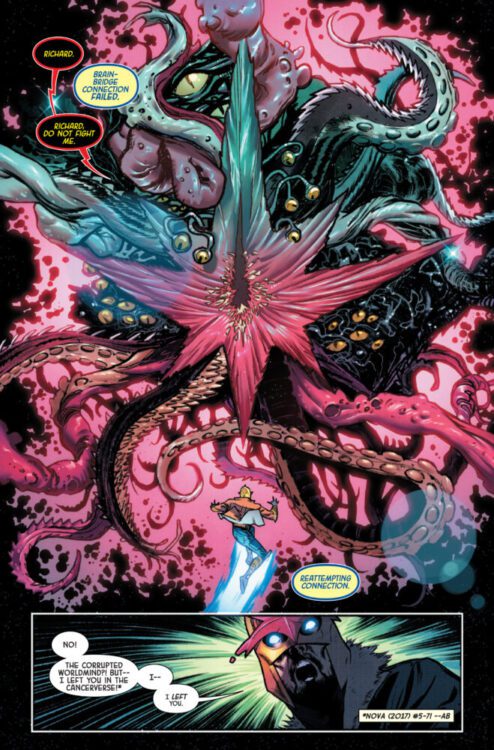 marvel comics exclusive preview imperial war nova centurion richard rider