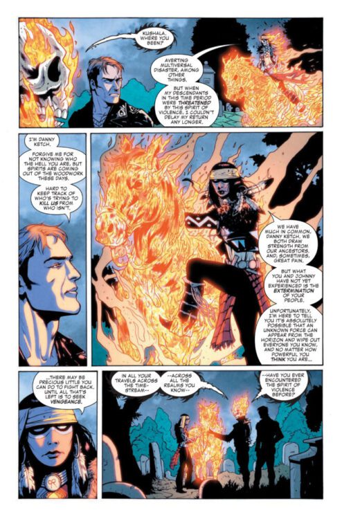 marvel comics exclusive preview spirits of violence ghost rider