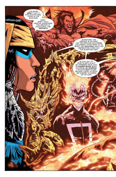 marvel comics exclusive preview spirits of violence ghost rider