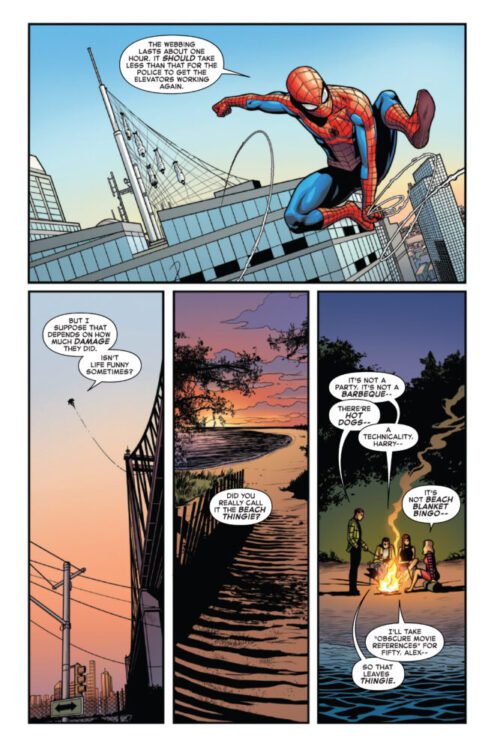 marvel comics exclusive preview amazing spider-man torn