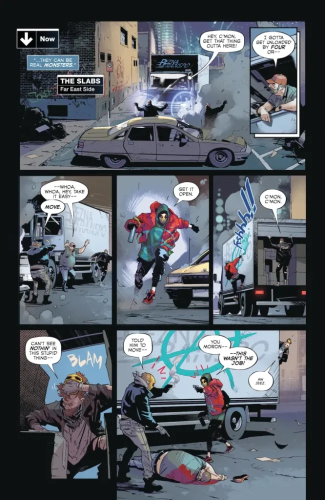 Armed robbers mess up a job.