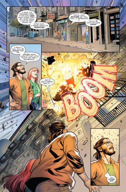 marvel comics exclusive preview venom spider-man mary jane paul