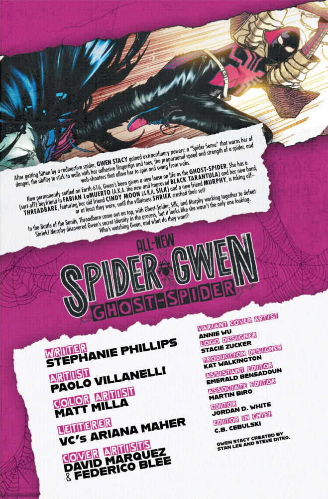 marvel comics exclusive preview gwen stacy all-new spider-gwen ghost-spider