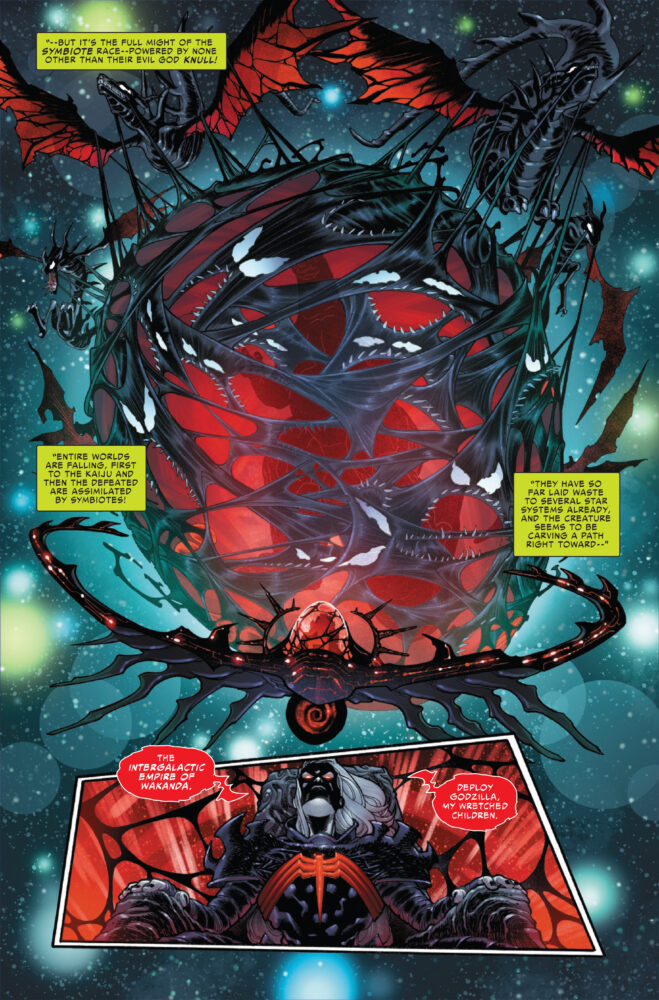 marvel comics exclusive preview godzilla infinity roar