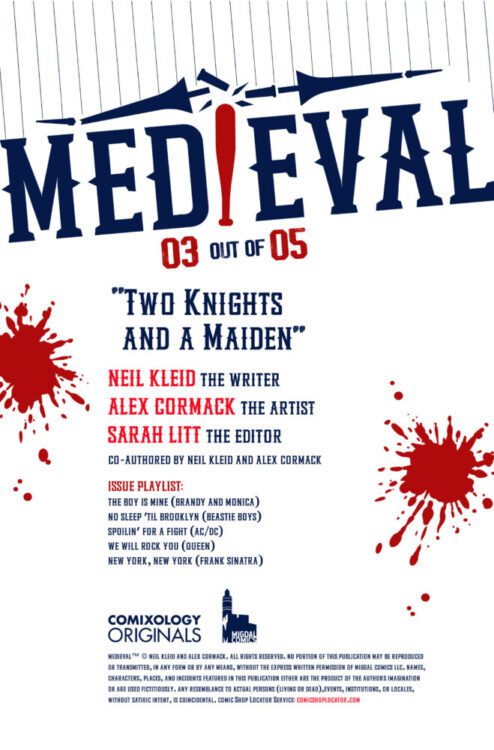 comixology comics exclusive preview medieval