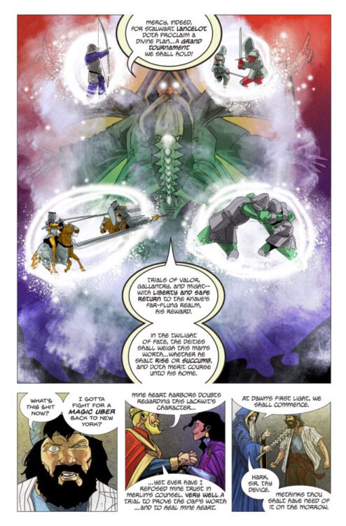 comixology comics exclusive preview medieval