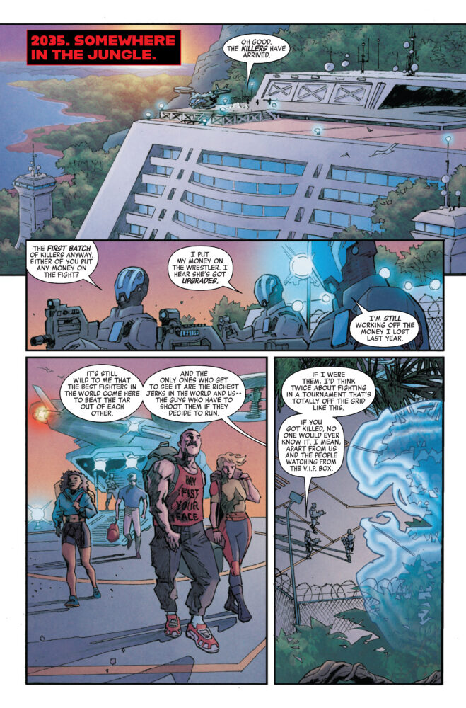 marvel comics exclusive preview predator bloodshed