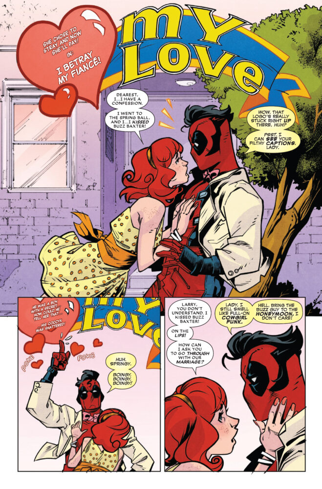marvel comics exclusive preview deadpool april pool's day