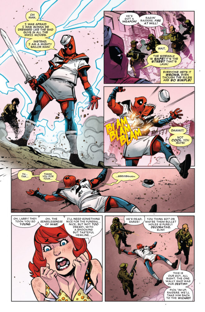 marvel comics exclusive preview deadpool april pool's day
