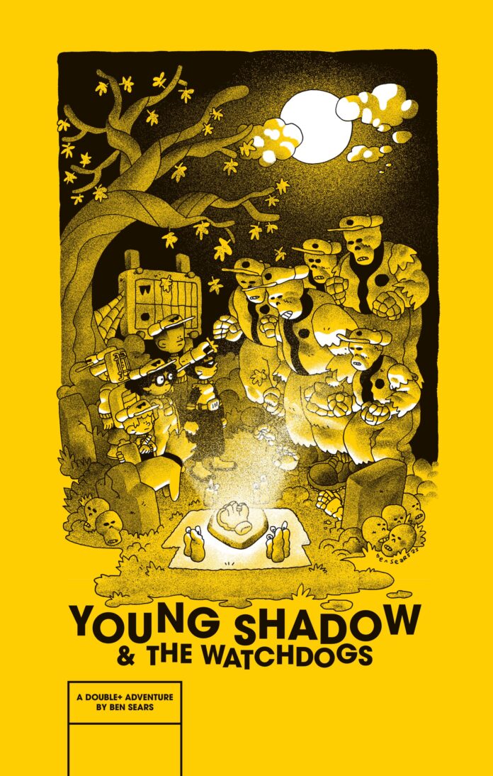 Young Shadow and The Watchdogs_Ben Sears_FLAT fantagraphics exclusive preview young shadow watchdogs