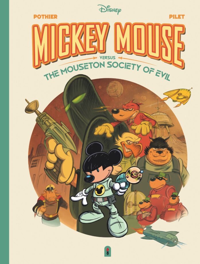 Mickey vs Society of Evil-COVER FANTA NEW.indd fantagraphics comics exclusive preview disney mickey mouse society of evil