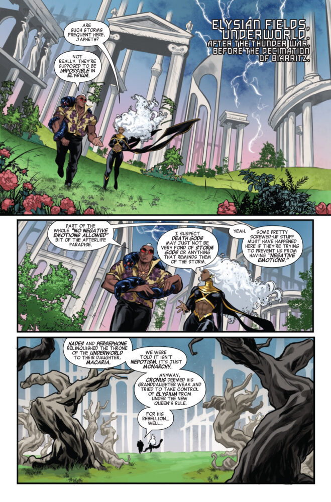 marvel comics exclusive preview storm x-men