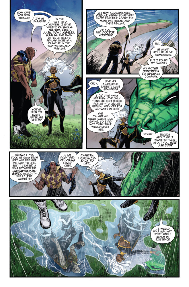 marvel comics exclusive preview storm x-men