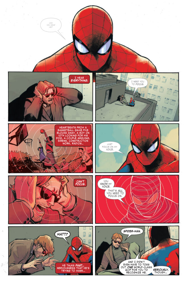 marvel comics exclusive preview daredevil spider-man