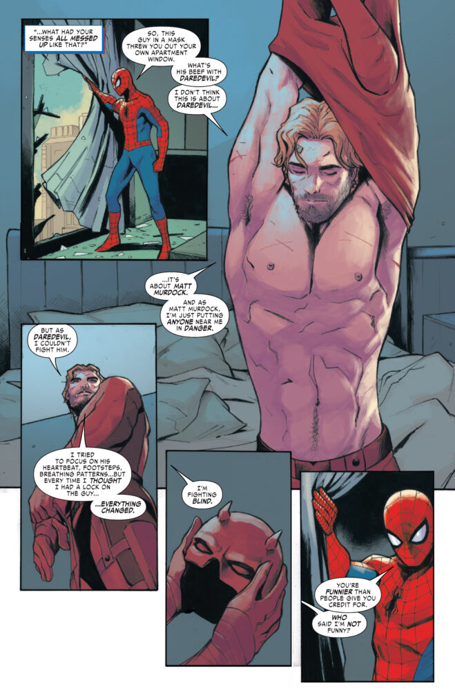 marvel comics exclusive preview daredevil spider-man