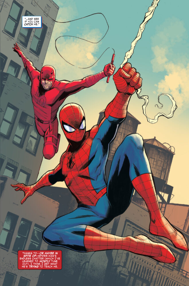 marvel comics exclusive preview daredevil spider-man