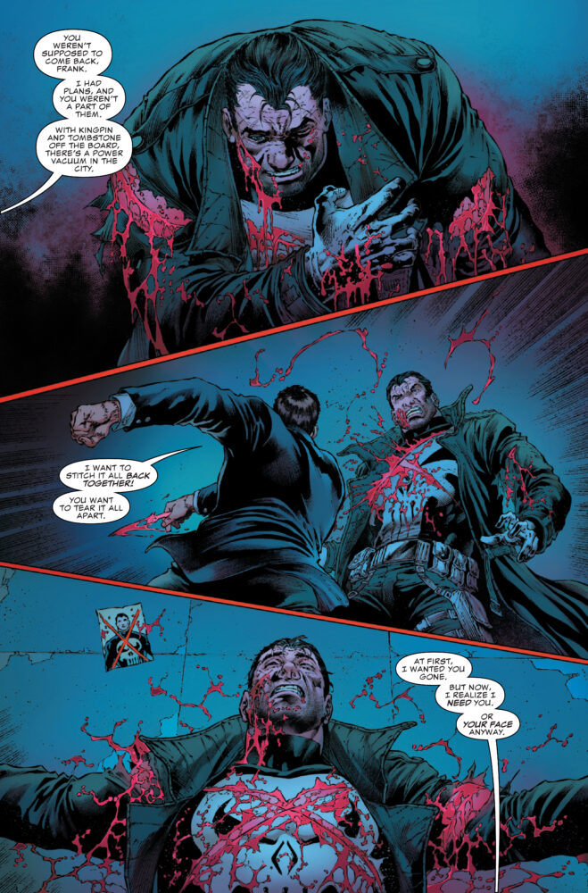 marvel comics exclusive preview punisher frank castle