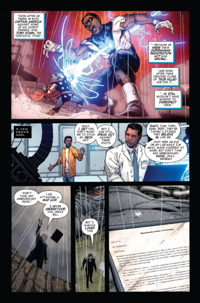 marvel comics exclusive preview civil war unmasked