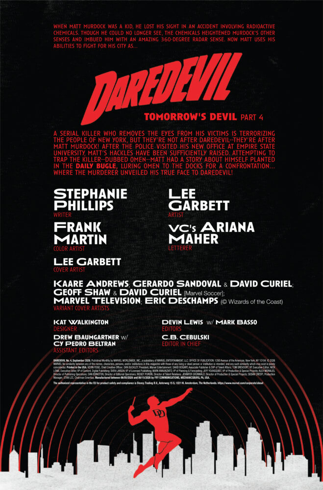 marvel comics exclusive preview daredevil