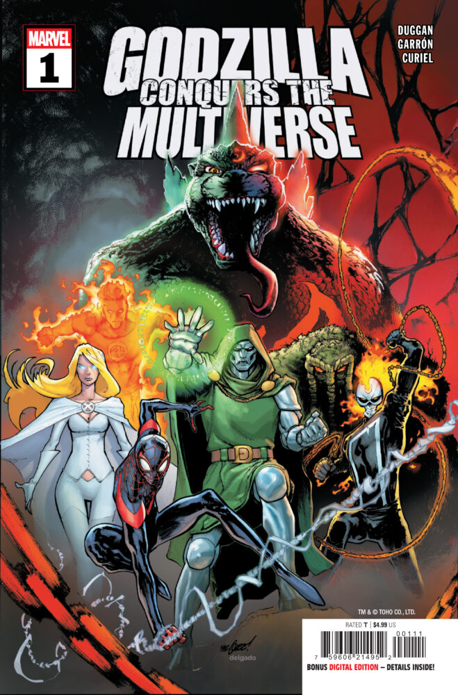 marvel comics exclusive preview godzilla conquers the multiverse