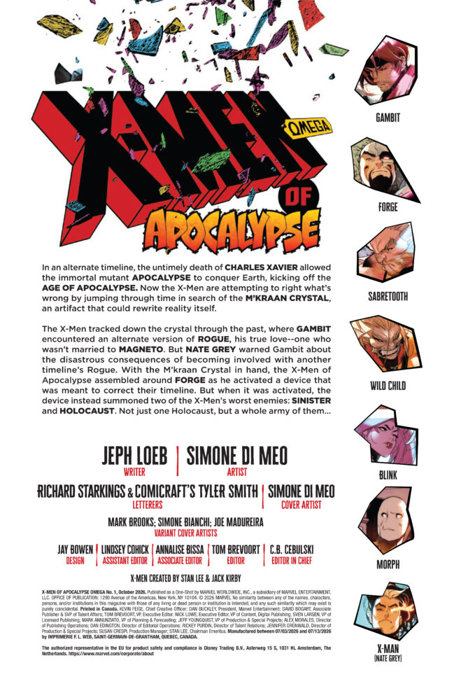 marvel comics exclusive preview x-men age of apocalypse omega