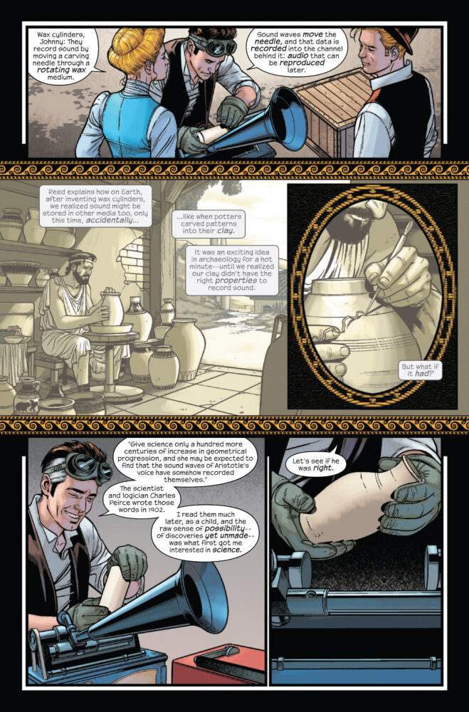 marvel comics exclusive preview fantastic four