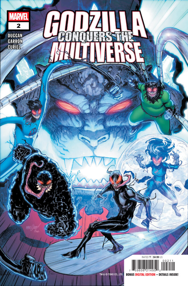 marvel comics exclusive preview godzilla conquers the multiverse