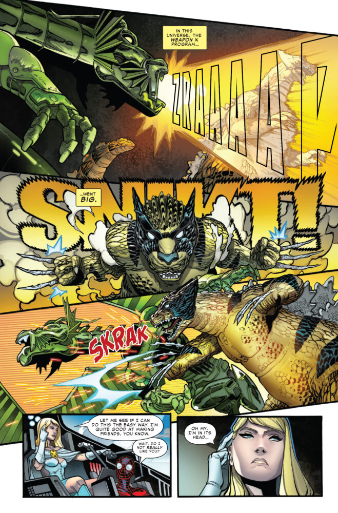 marvel comics exclusive preview godzilla conquers the multiverse