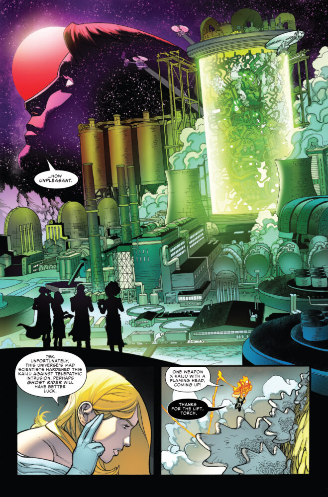 marvel comics exclusive preview godzilla conquers the multiverse