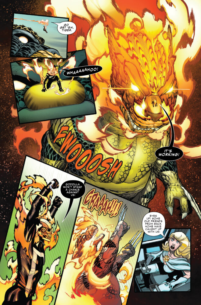 marvel comics exclusive preview godzilla conquers the multiverse