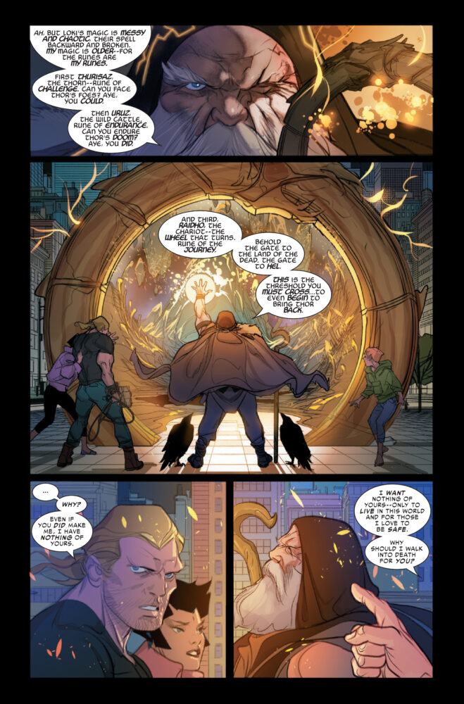 marvel comics exclusive preview thor
