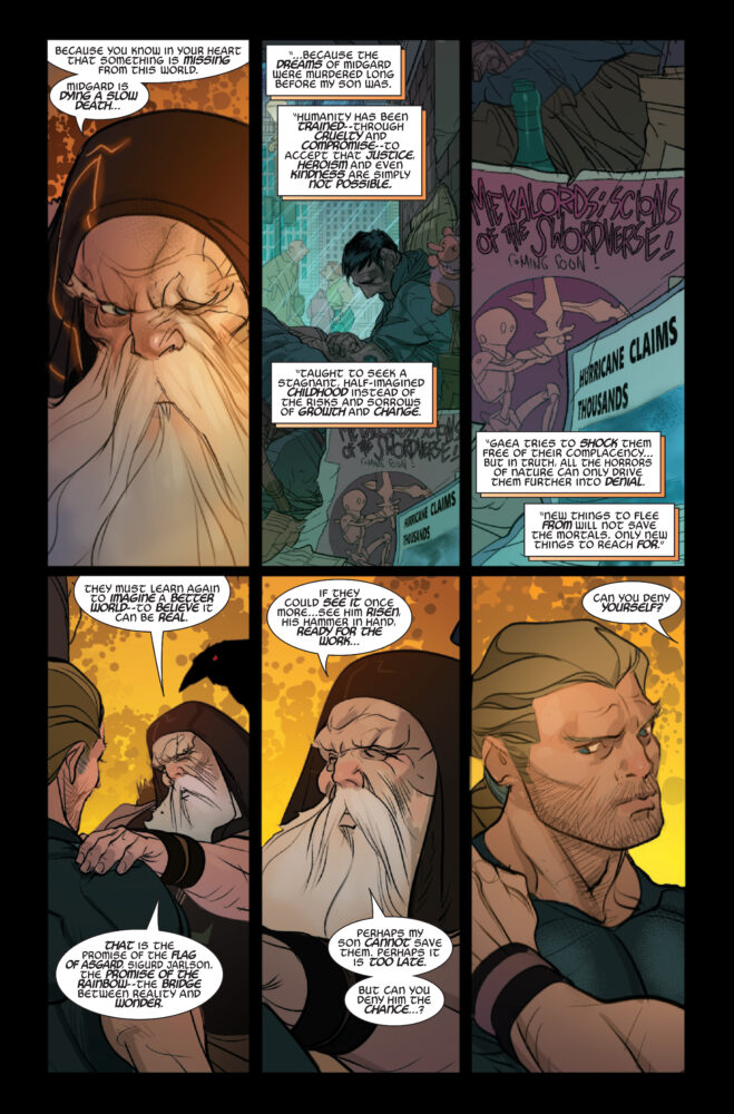 marvel comics exclusive preview thor