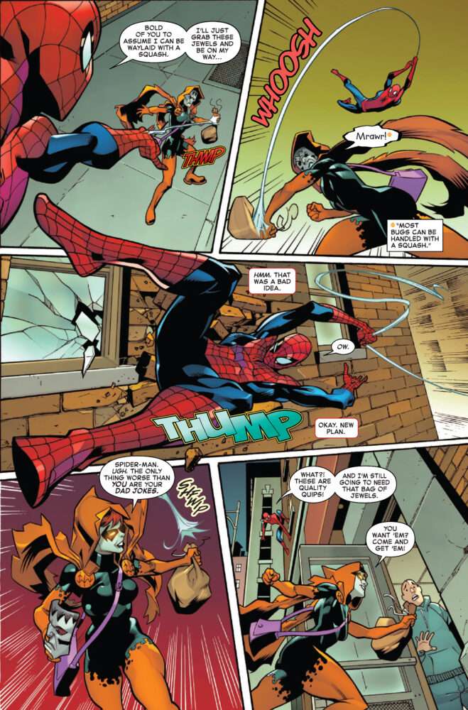 marvel comics exclusive preview amazing spider-man halloween special