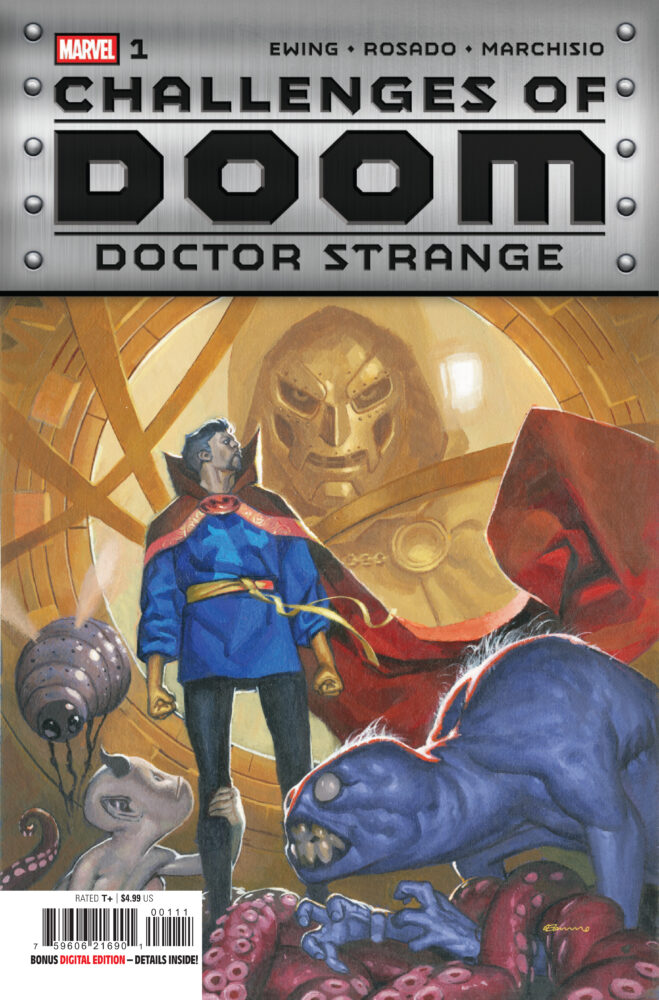 marvel comics exclusive preview challenges of doom doctor doom doctor strange
