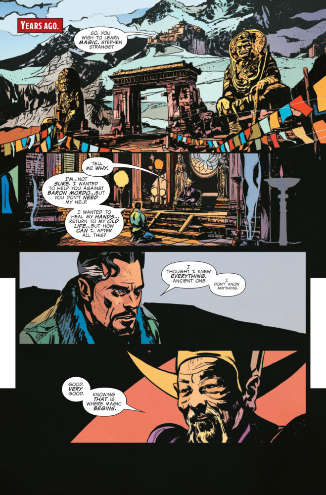 marvel comics exclusive preview challenges of doom doctor doom doctor strange