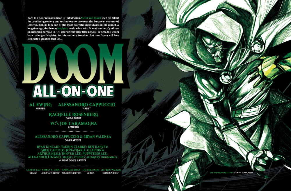 marvel comics exclusive preview doom all on one doomsday
