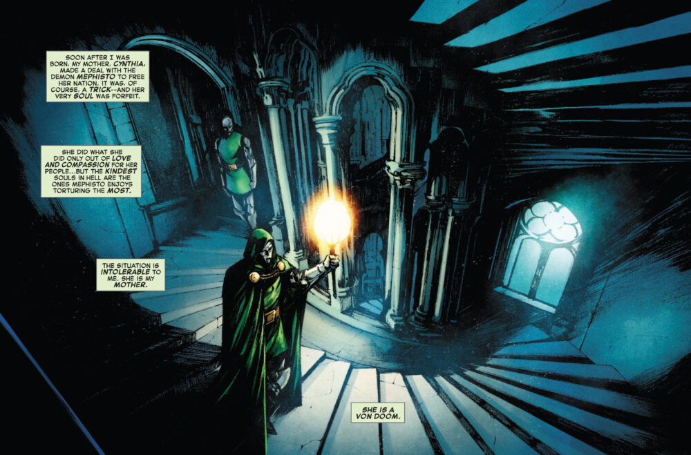 marvel comics exclusive preview doom all on one doomsday
