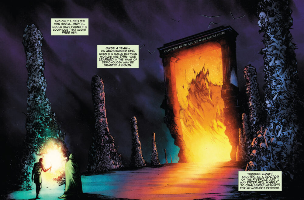 marvel comics exclusive preview doom all on one doomsday