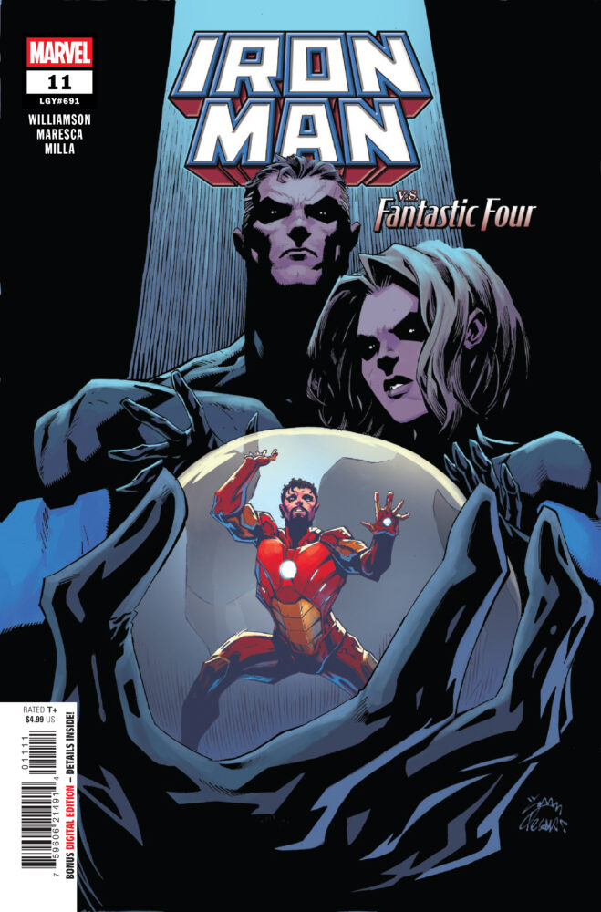 marvel comics exclusive preview iron man fantastic four