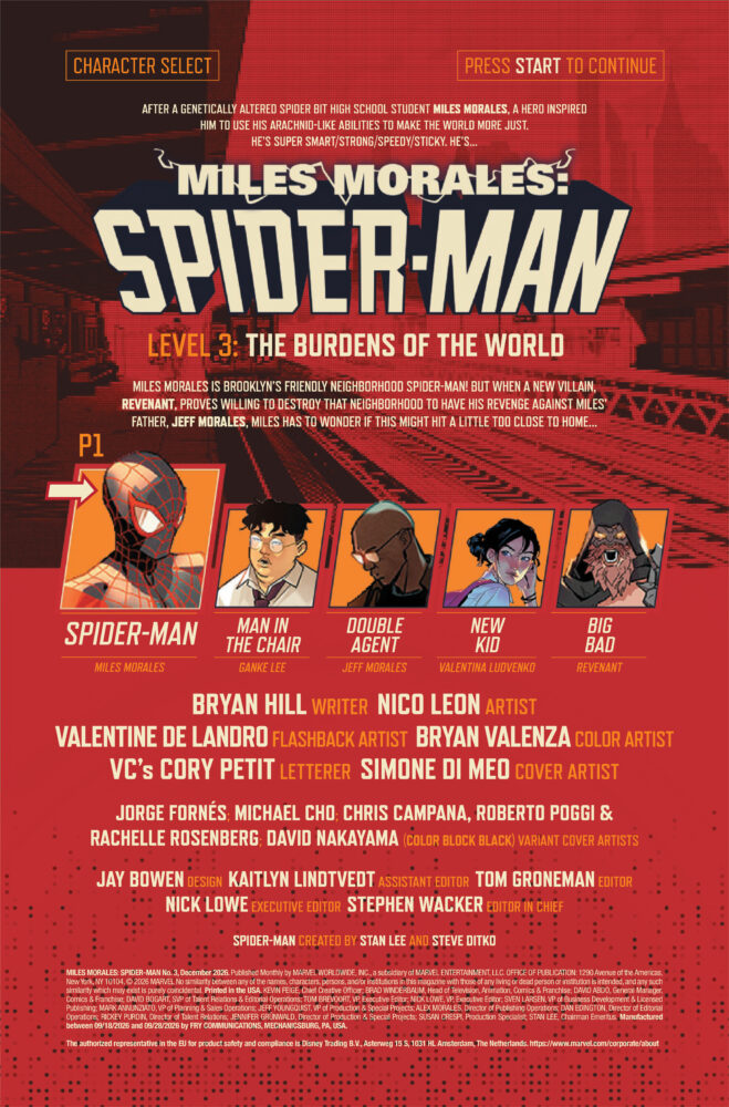 marvel comics exclusive preview mile morales spider-man